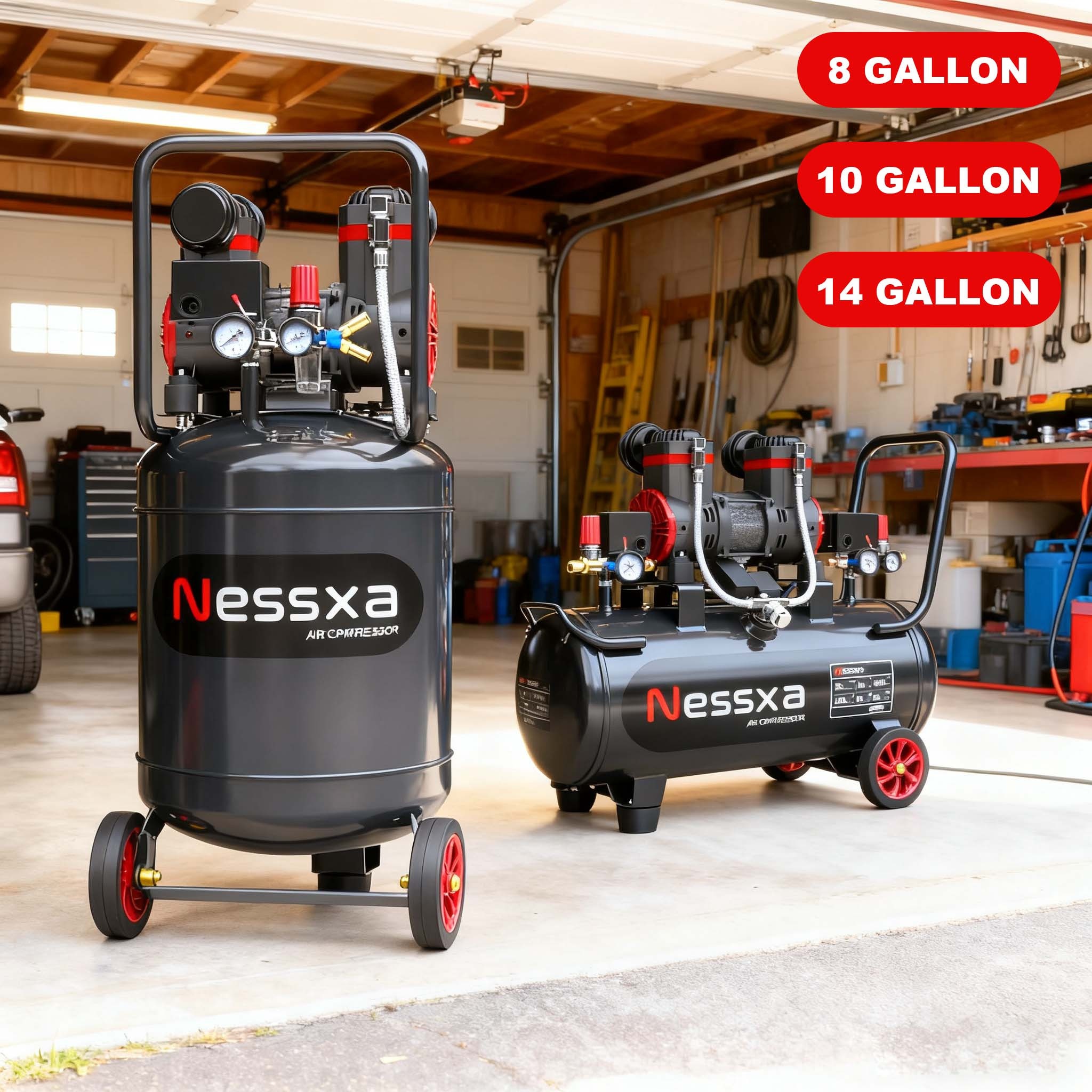 Woodworking Oil - 8/10/14 Gallon Ultra Quiet Air Compressor