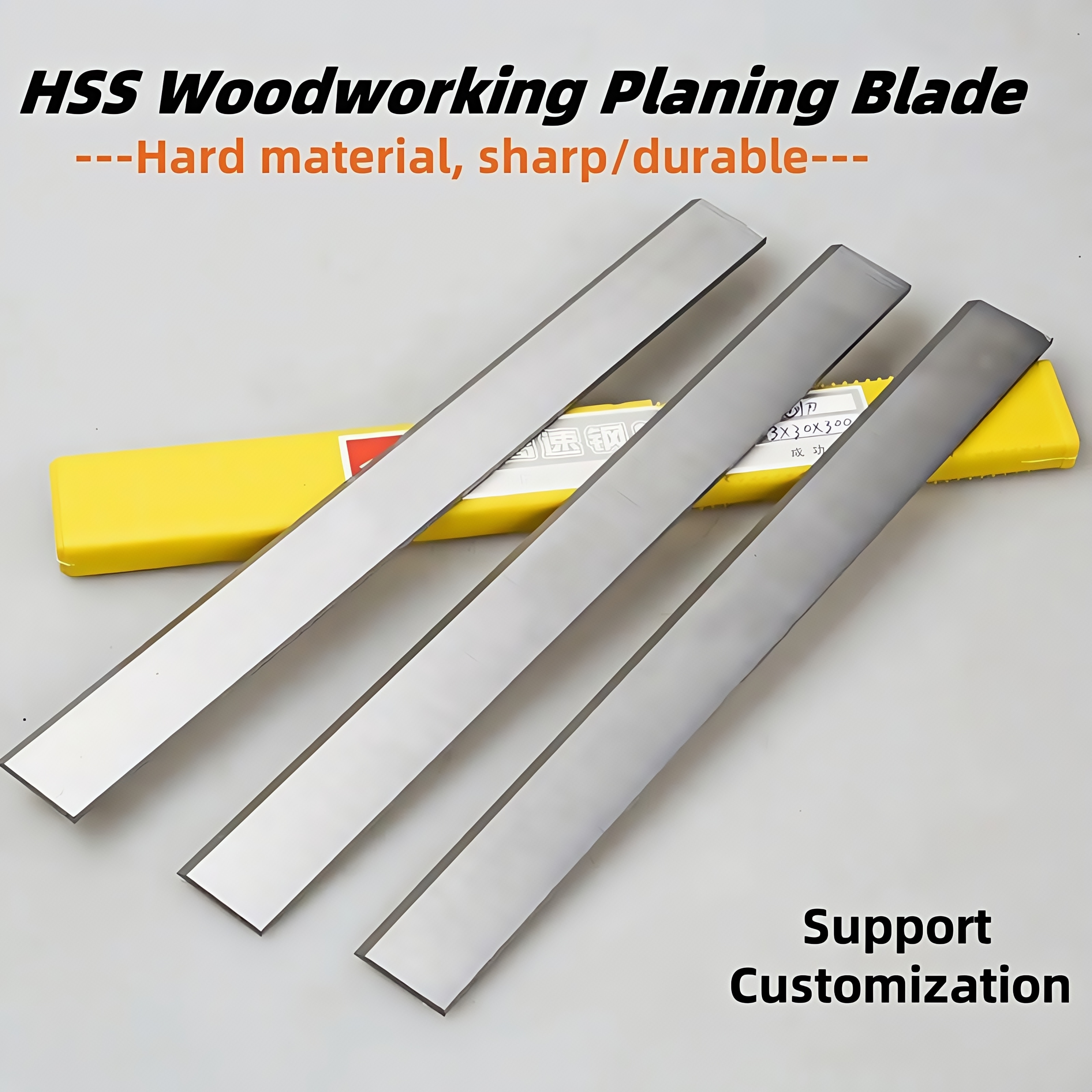 Woodworking Jointer - 630x30x3mm HSS Carbide Planer Blade Cutting