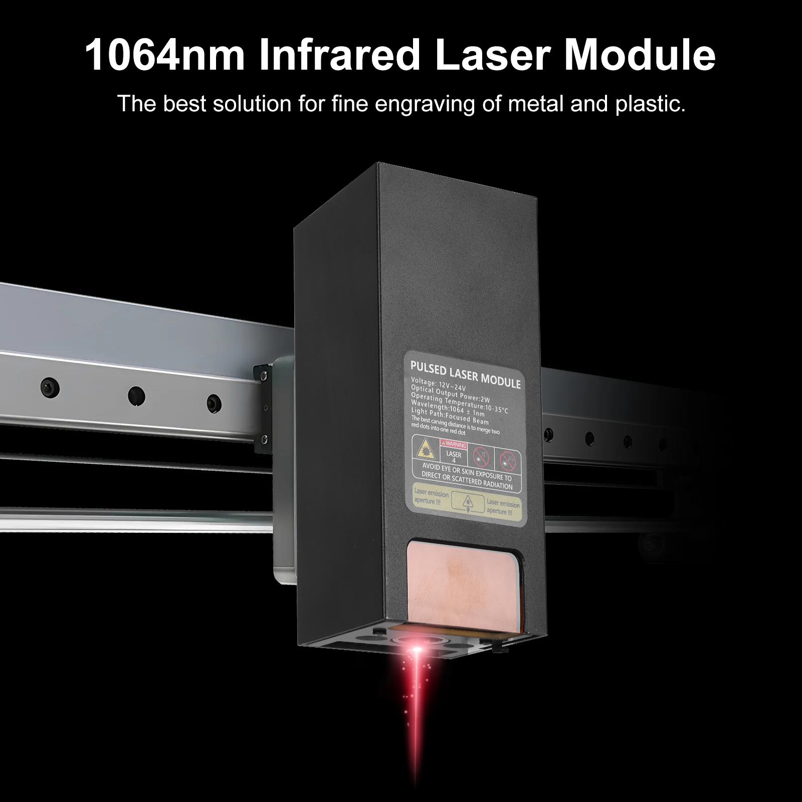 Woodworking Jobs - Pulsed Laser Module Laser Head 1064nm