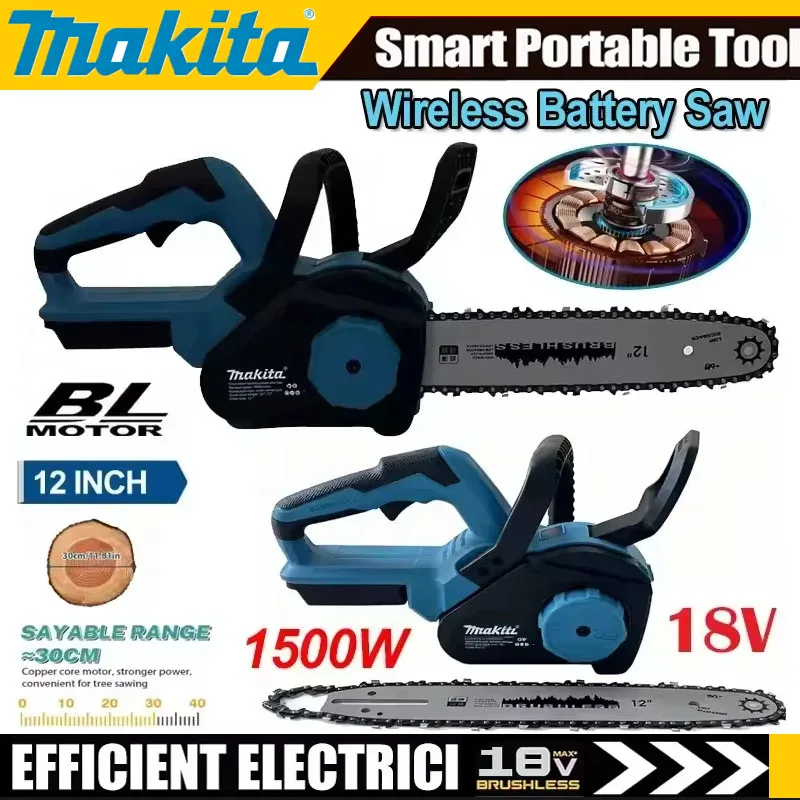 Woodworking Man - Makita 12Inch Brushless Electric Chain Saw