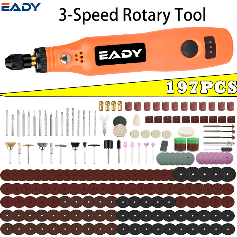 Woodworking Shops - USB Cordless Rotary Tool Kit –
