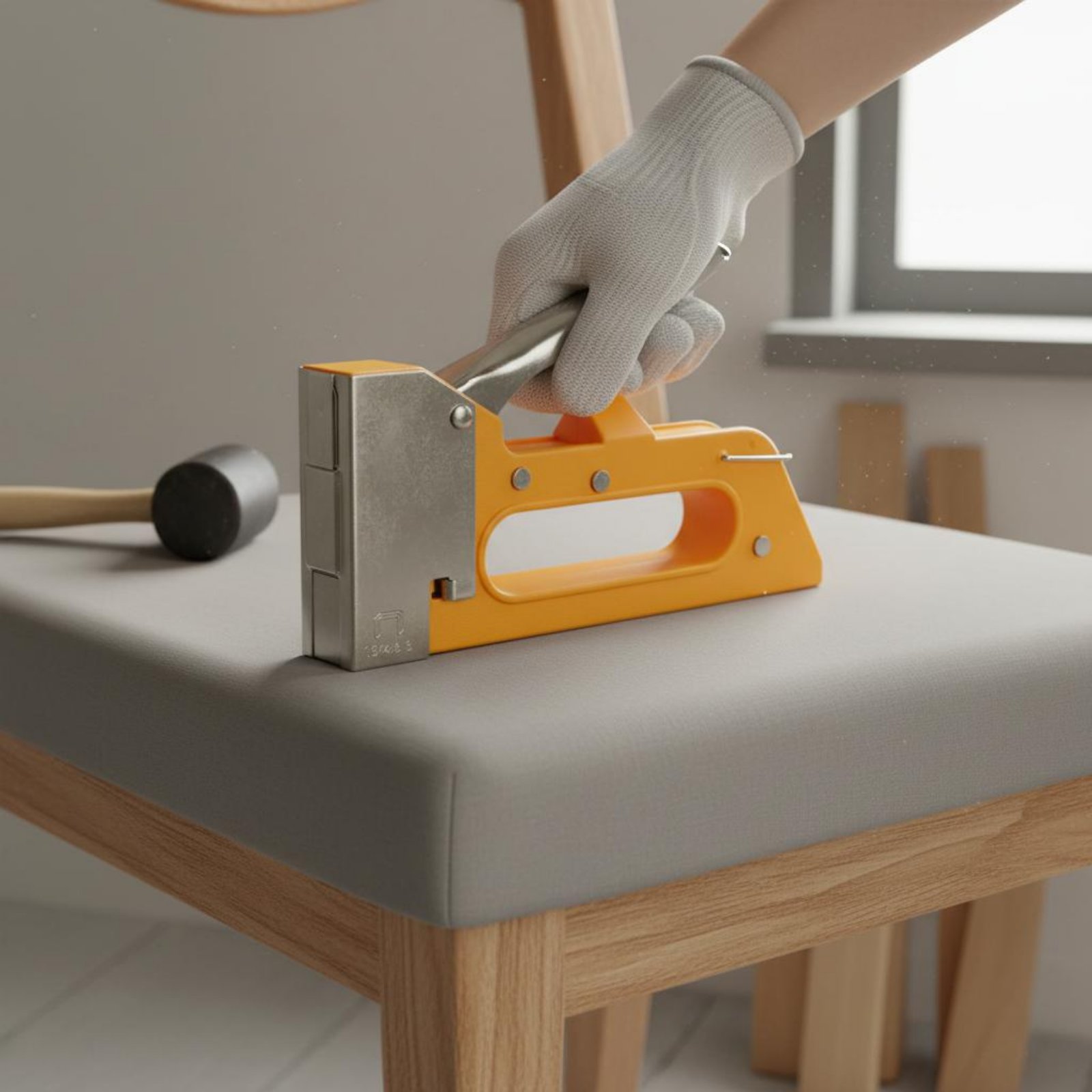 Woodworking Easy Projects - U-Shaped Staple Easy Grip Handle Manual