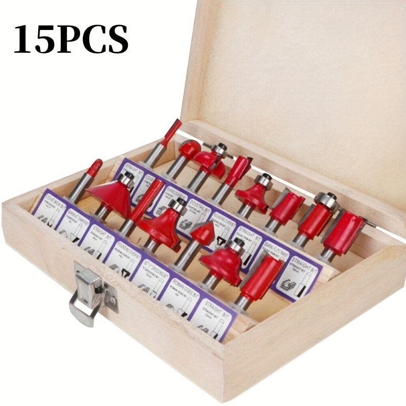 Woodworking Tools - Precision Woodworking Router Bit Set -