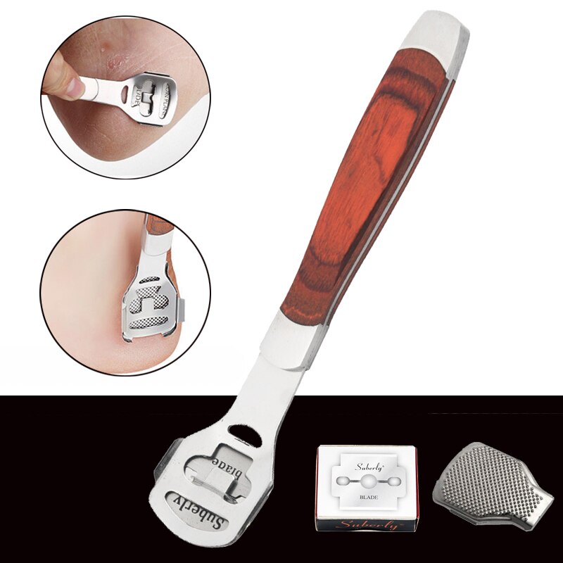 Woodworking Veneer Cutter - Color Wood Handle Foot File Dead