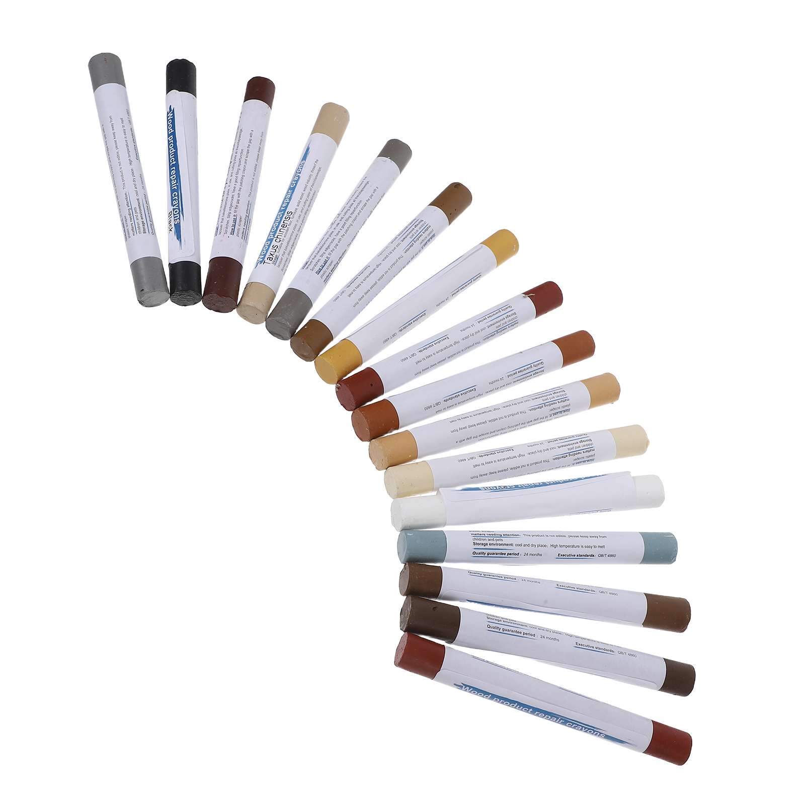 Cabinet Scraper Set - 16pcs Wood Filler Sticks Furniture Repair