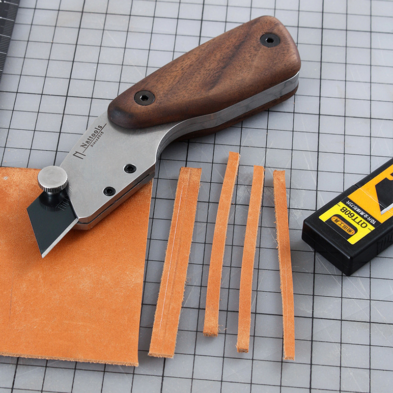 Woodworking Veneer Cutter - Practical Leather Knife Blade Cutter for