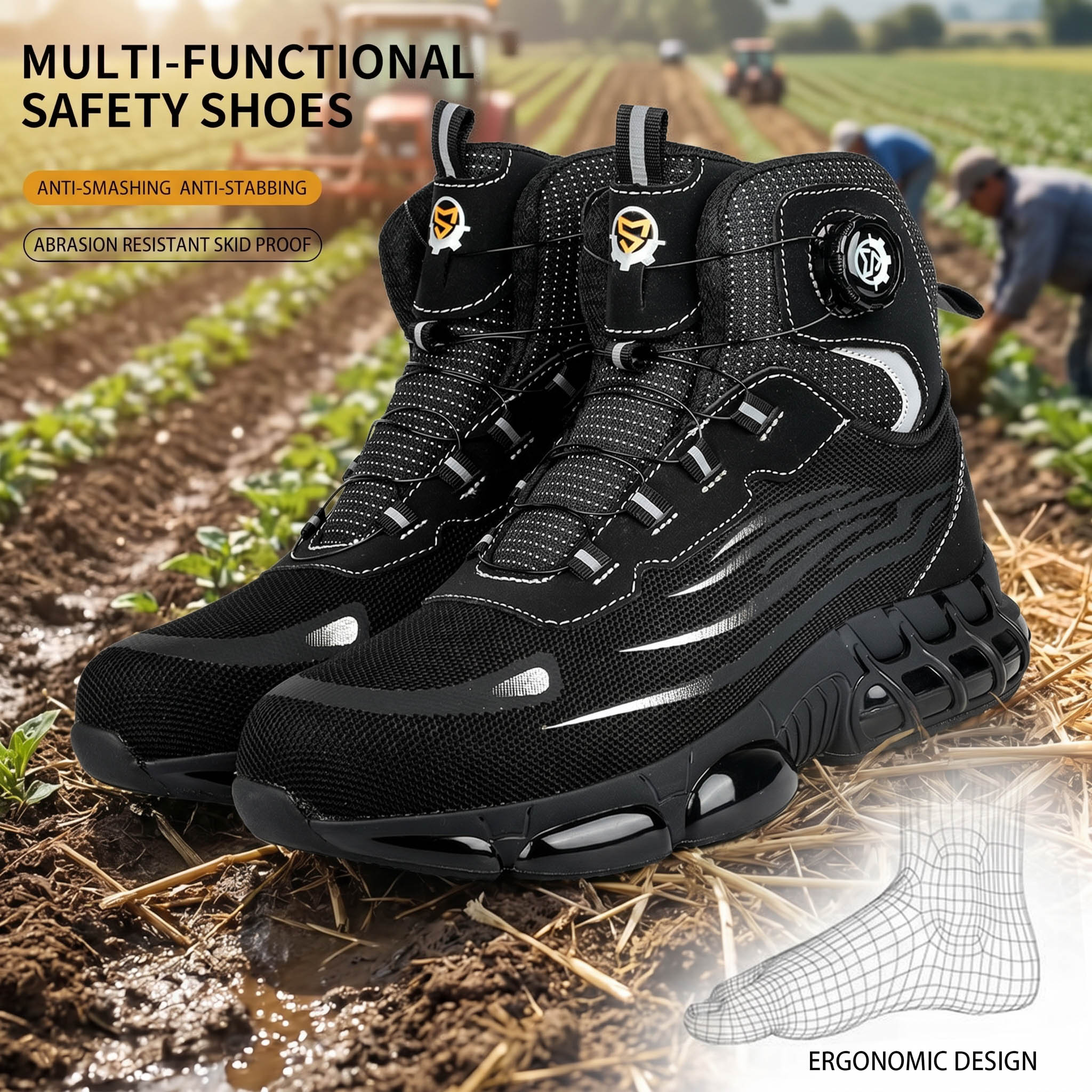 Safety Shoes, Protective Shoes - Woodworking Man 리뷰 및 가격