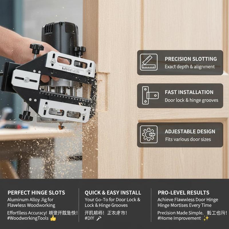 Aluminum Alloy Mortise Templat - Woodworking Tools 리뷰 및 가격