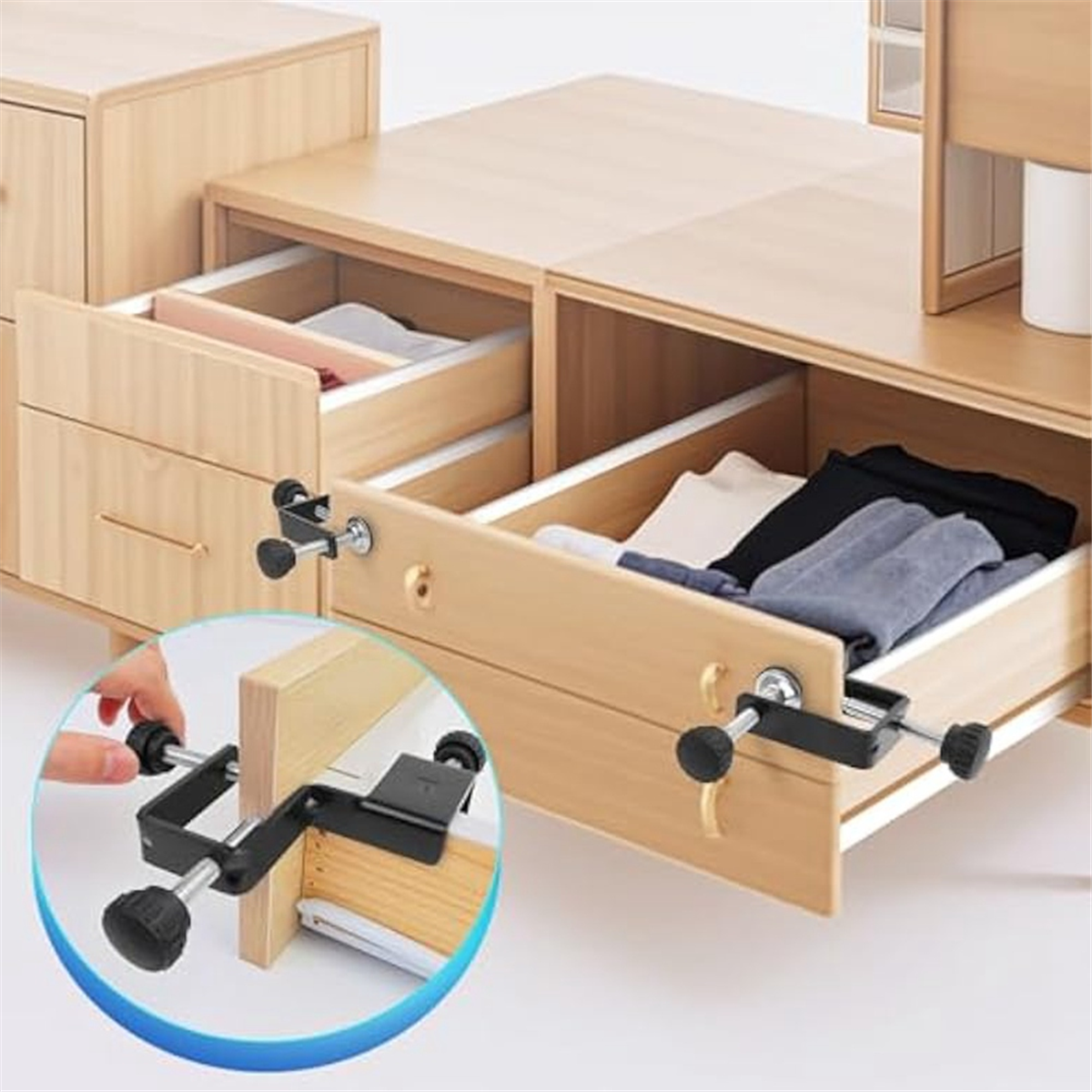 A002 2Pcs Drawer Front Mountin - Woodworking Clamp 리뷰 및 가격