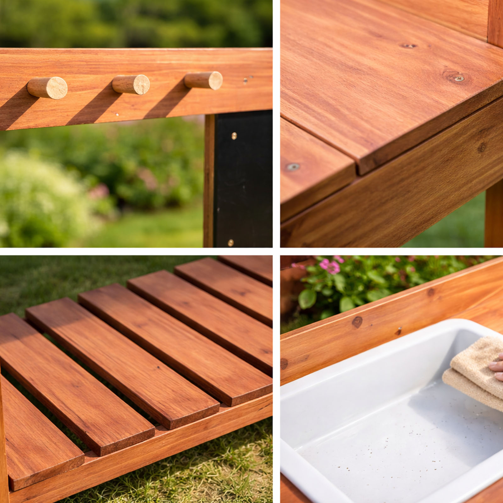 Wooden Potting Benches For Chi - Woodworking Workbench 리뷰 및 가격