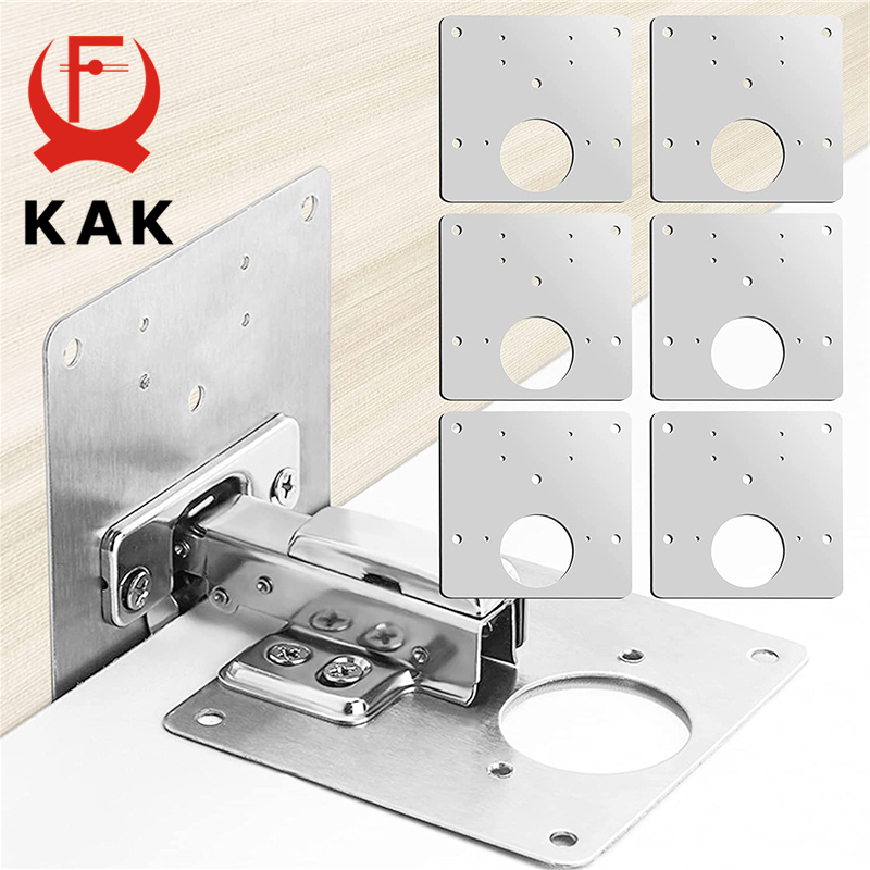 KAK 8pcs Hinge Repair Plate Br - Cabinet Scraper Set 리뷰 및 가격