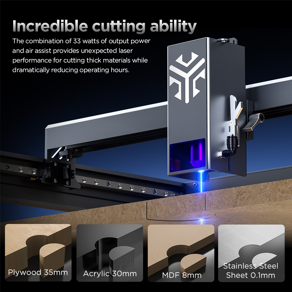 ACMER P2 Laser Engraver 33W 20 - Woodworking Jobs 리뷰 및 가격