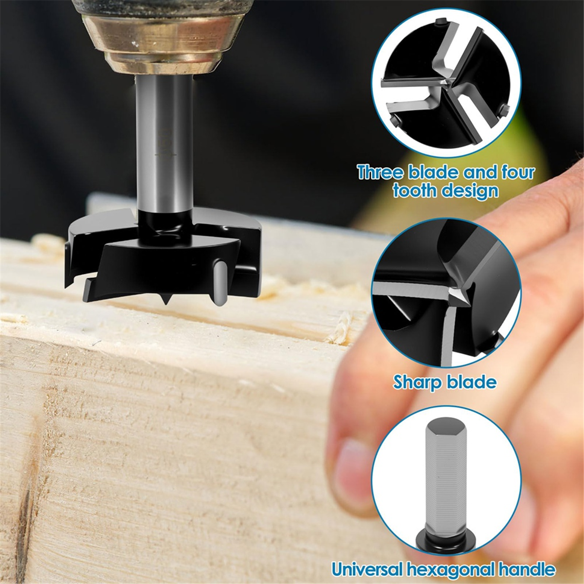 ABNJ Bit for Woodworking, Trip - Woodworking Drill 리뷰 및 가격