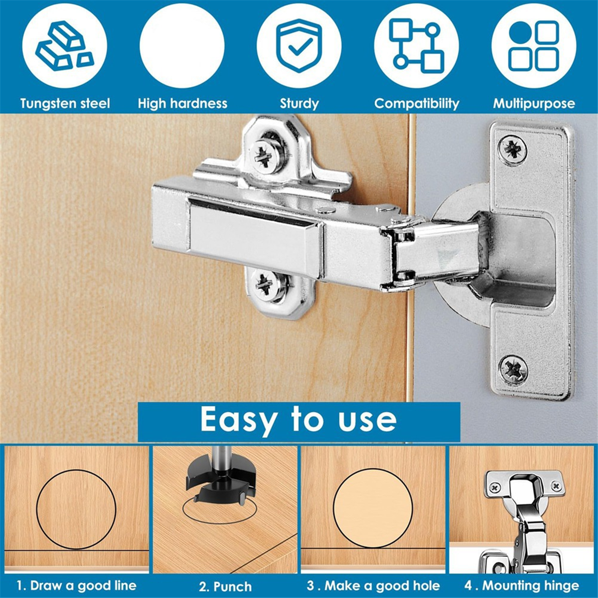 ABNJ Bit for Woodworking, Trip - Woodworking Drill 리뷰 및 가격