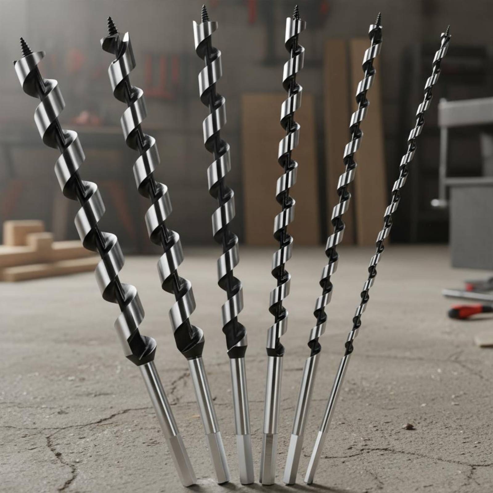 6 Pieces Long Auger Bit Set Sp - Woodworking Drill 리뷰 및 가격