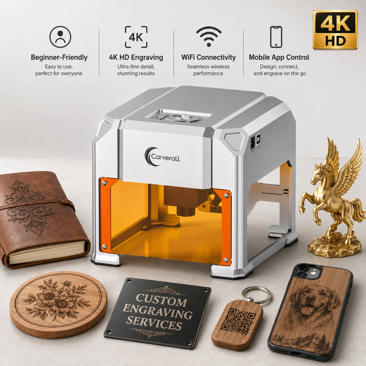 Carverall Laser Engraver Machi - Woodworking Veneer Cutter 리뷰 및 가격