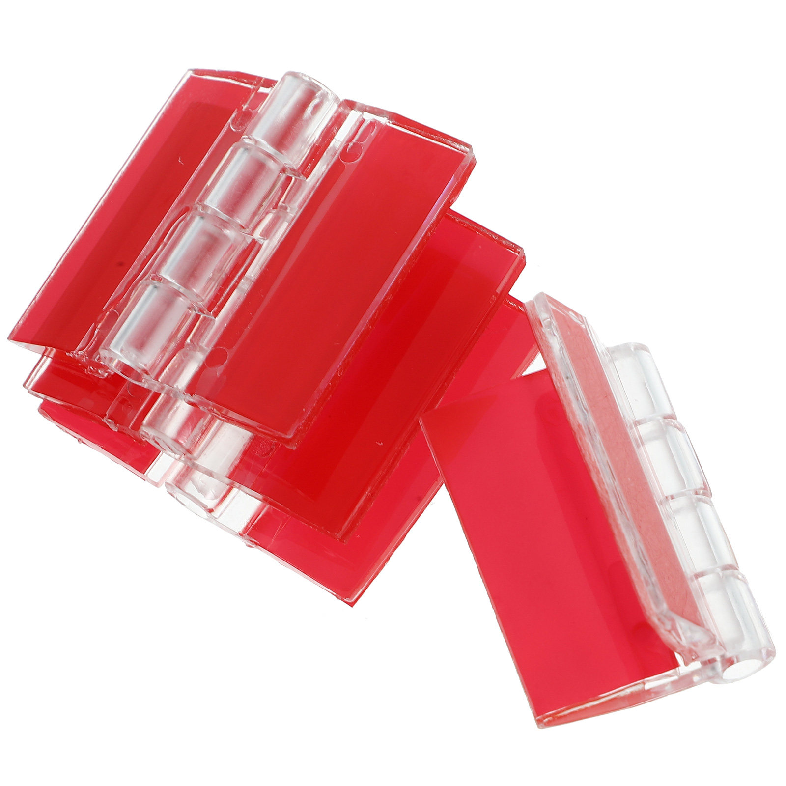 4Pcs Clear Plastic Hinges Self - Woodworking Easy Projects 리뷰 및 가격