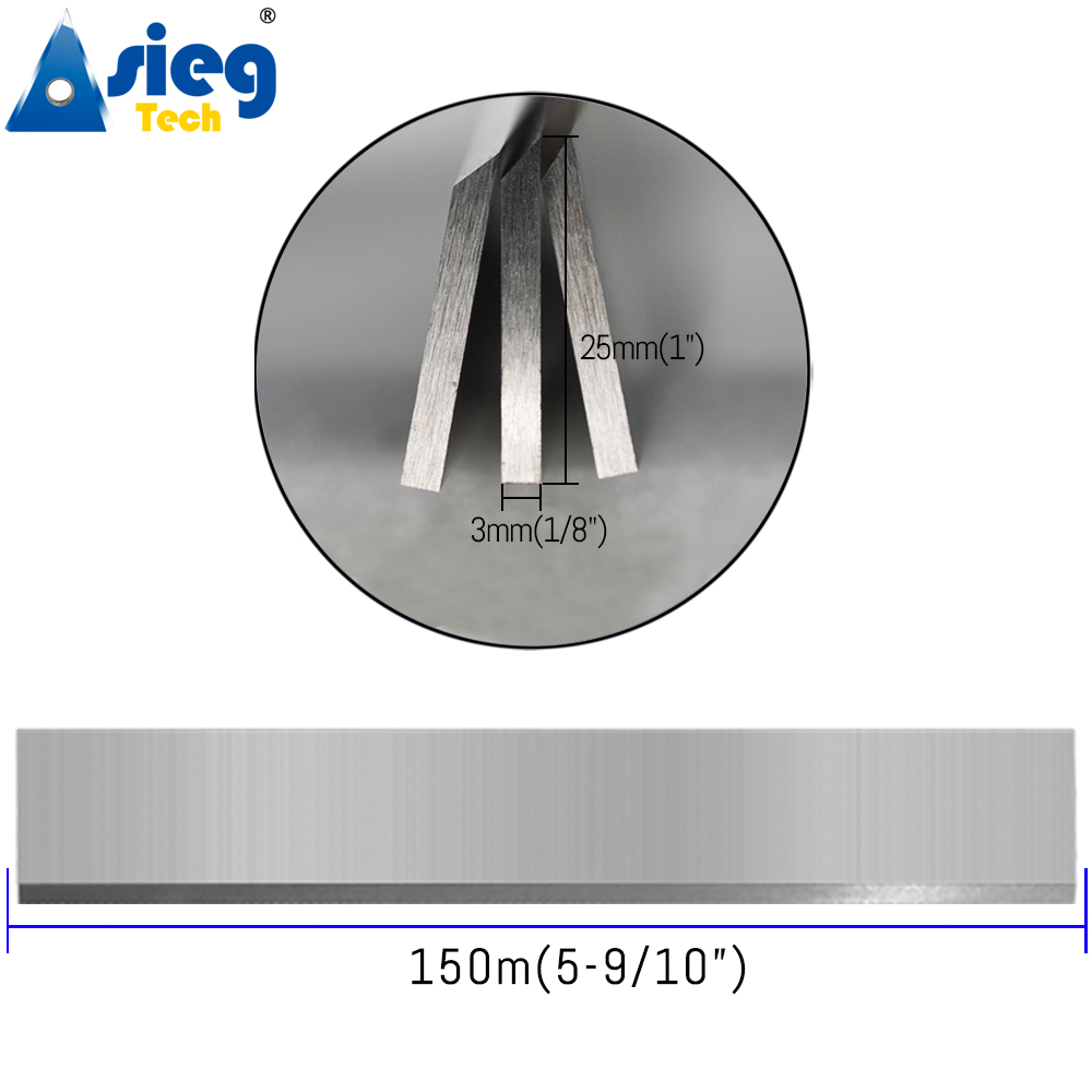 150×25×3mm HSS 3pcs planer bla - Woodworking Jointer 리뷰 및 가격