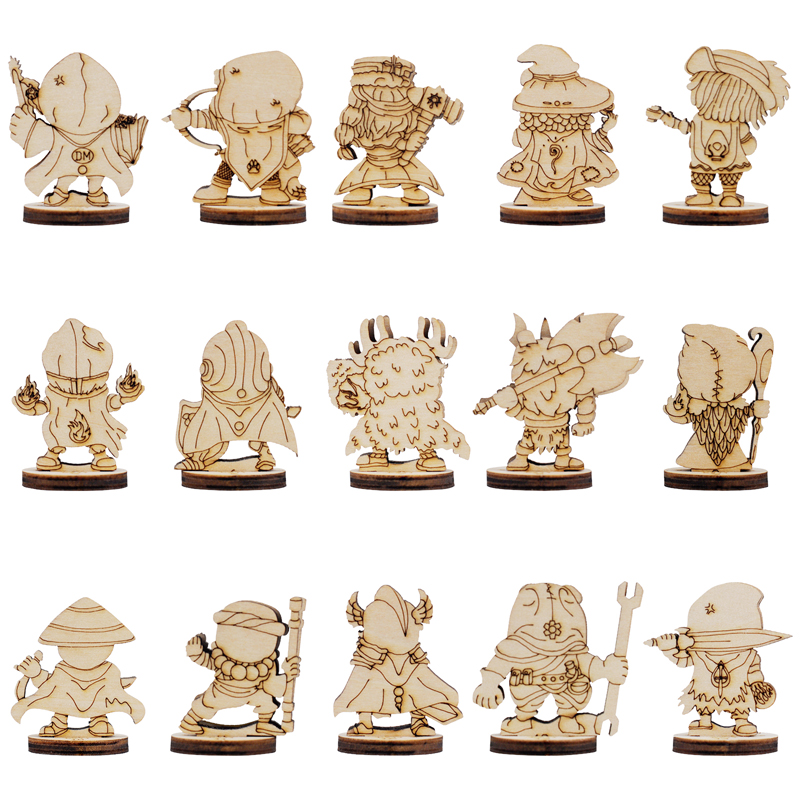 DND Fantasy Miniatures 14 Cute - Woodworking Jobs 리뷰 및 가격