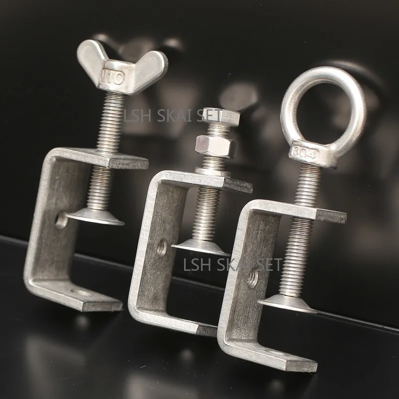 304 Stainless Steel Threaded C - Woodworking Clamp 리뷰 및 가격