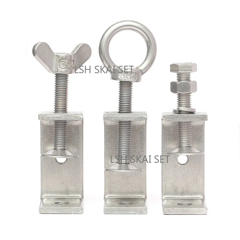 304 Stainless Steel Threaded C - Woodworking Clamp 리뷰 및 가격