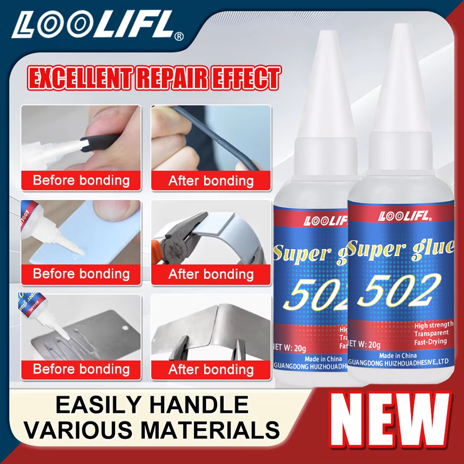 LOOLIFL 1-7pcs 502 Super Glue  - Woodworking Tools 리뷰 및 가격