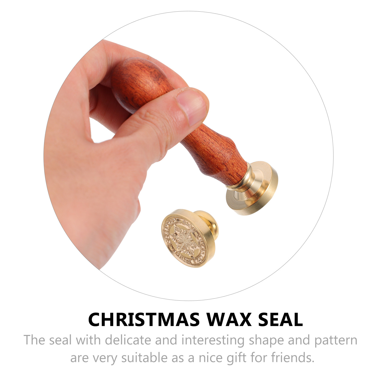 Christmas Wax Seal Stamp Head  - Woodworking Xmas Gifts 리뷰 및 가격