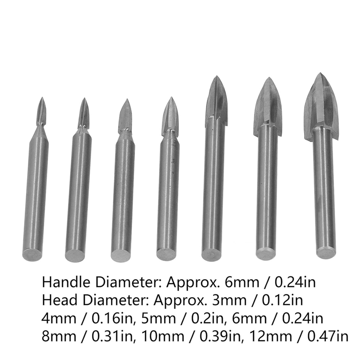 ABNJ 7Pcs Engraving Drill Bit  - Woodworking Drill 리뷰 및 가격
