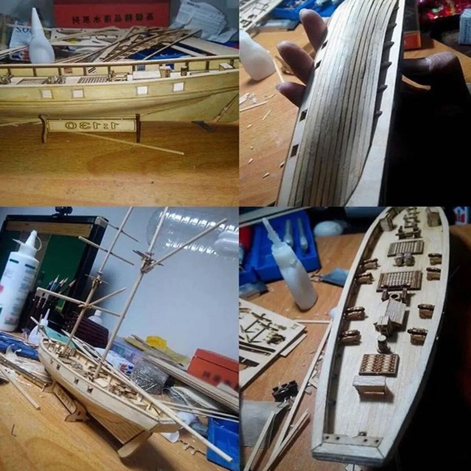 【Halcon Sailboat Wooden Model  - Woodworking Jobs 리뷰 및 가격