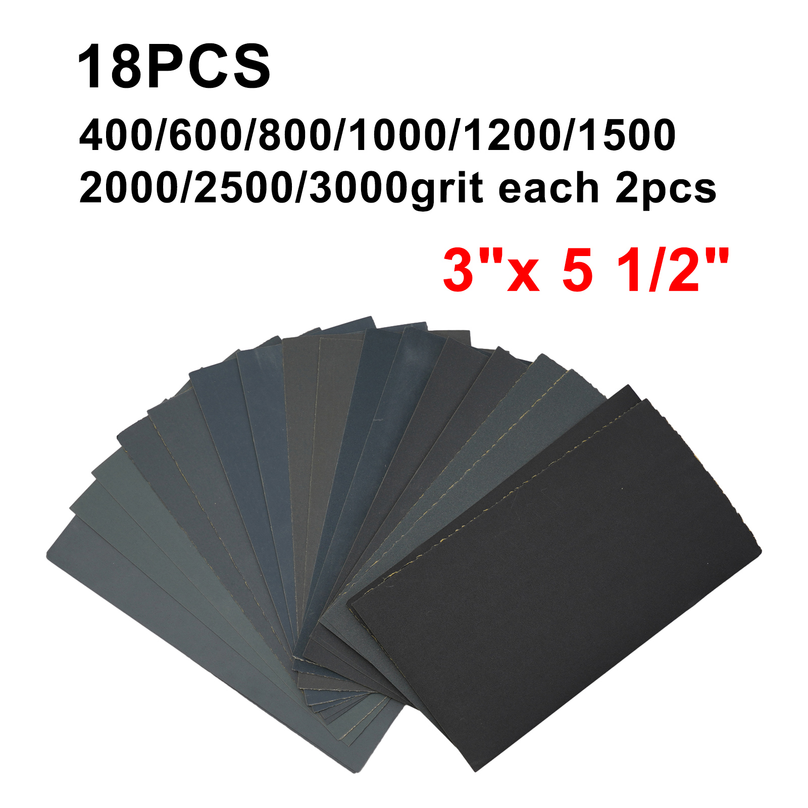 18pc Sandpaper 400-3000grit Sa - Woodworking Tools 리뷰 및 가격