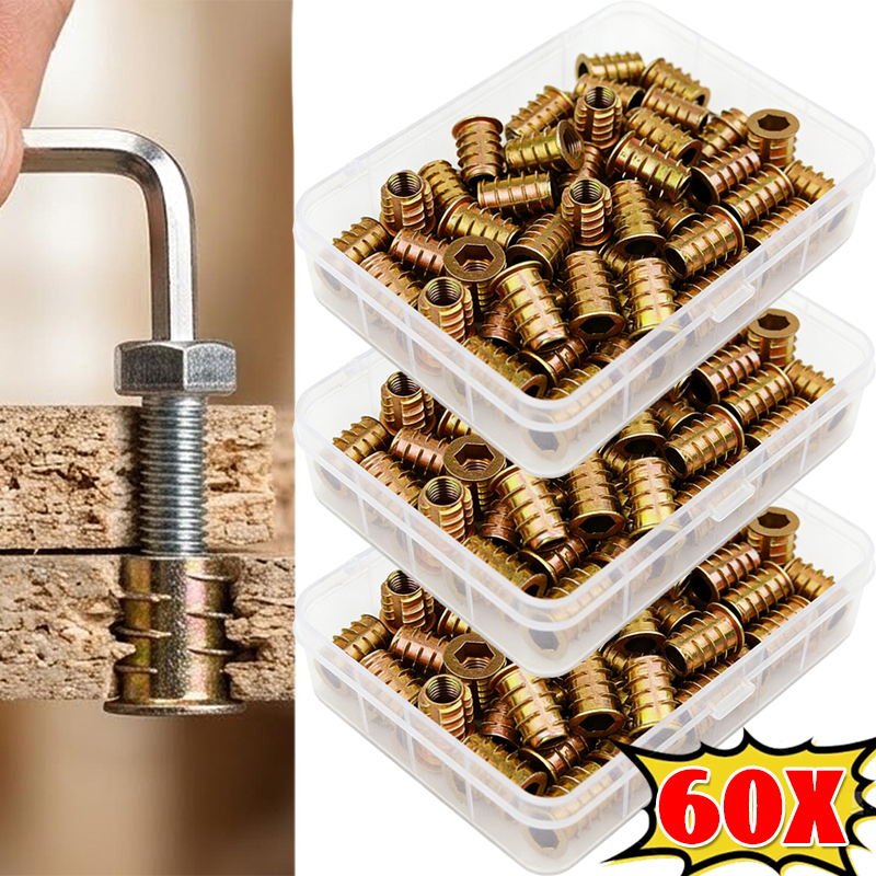 20-60Pcs Threaded Inserts Nuts - Cabinet Scraper Set 리뷰 및 가격