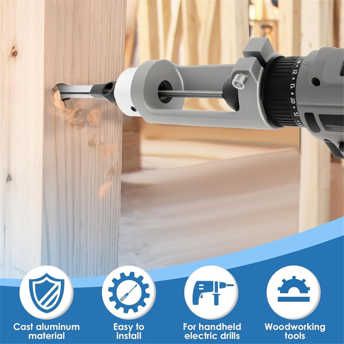 ABNJ Square Hole Drill Bit Ada - Woodworking Drill 리뷰 및 가격