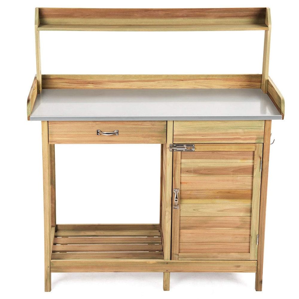 Garden Wooden Work Station Pot - Woodworking Workbench 리뷰 및 가격