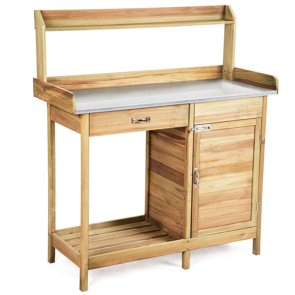 Garden Wooden Work Station Pot - Woodworking Workbench 리뷰 및 가격